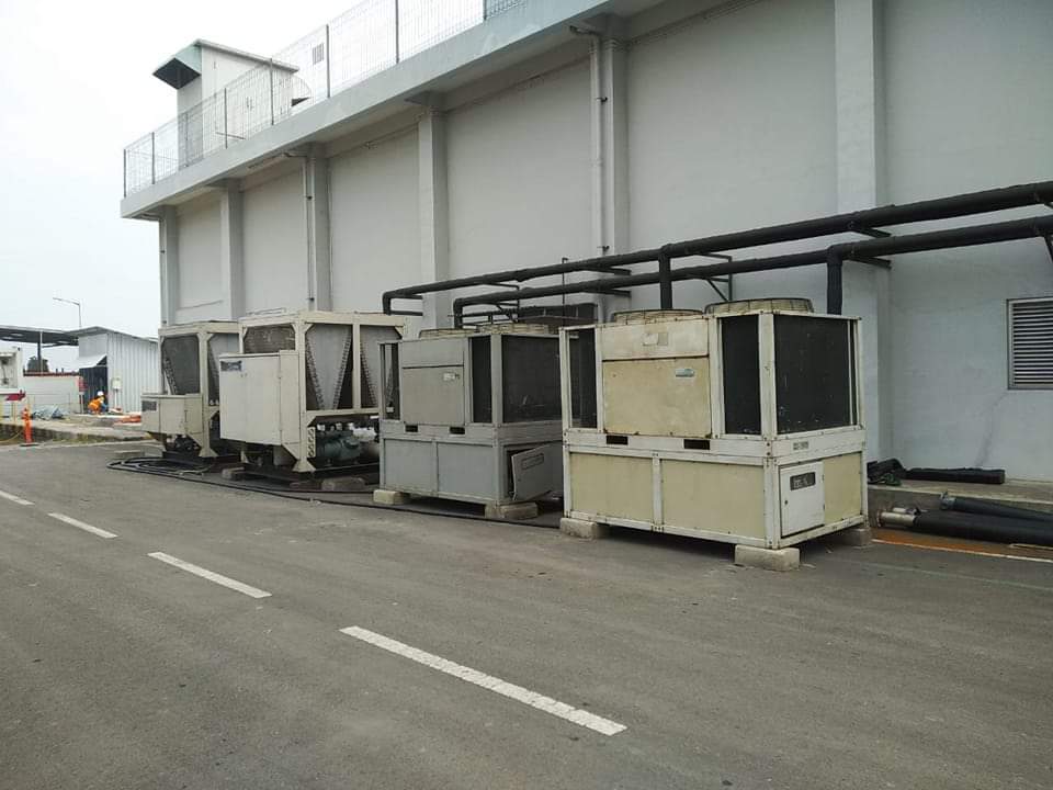 chiller rental 60 pk 2 unir 40 pk 2 unit