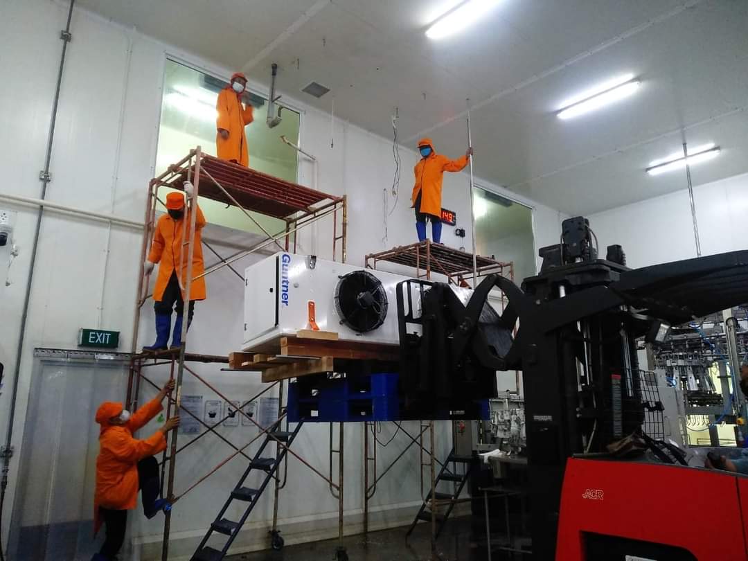 Replacement epavorator cold storage